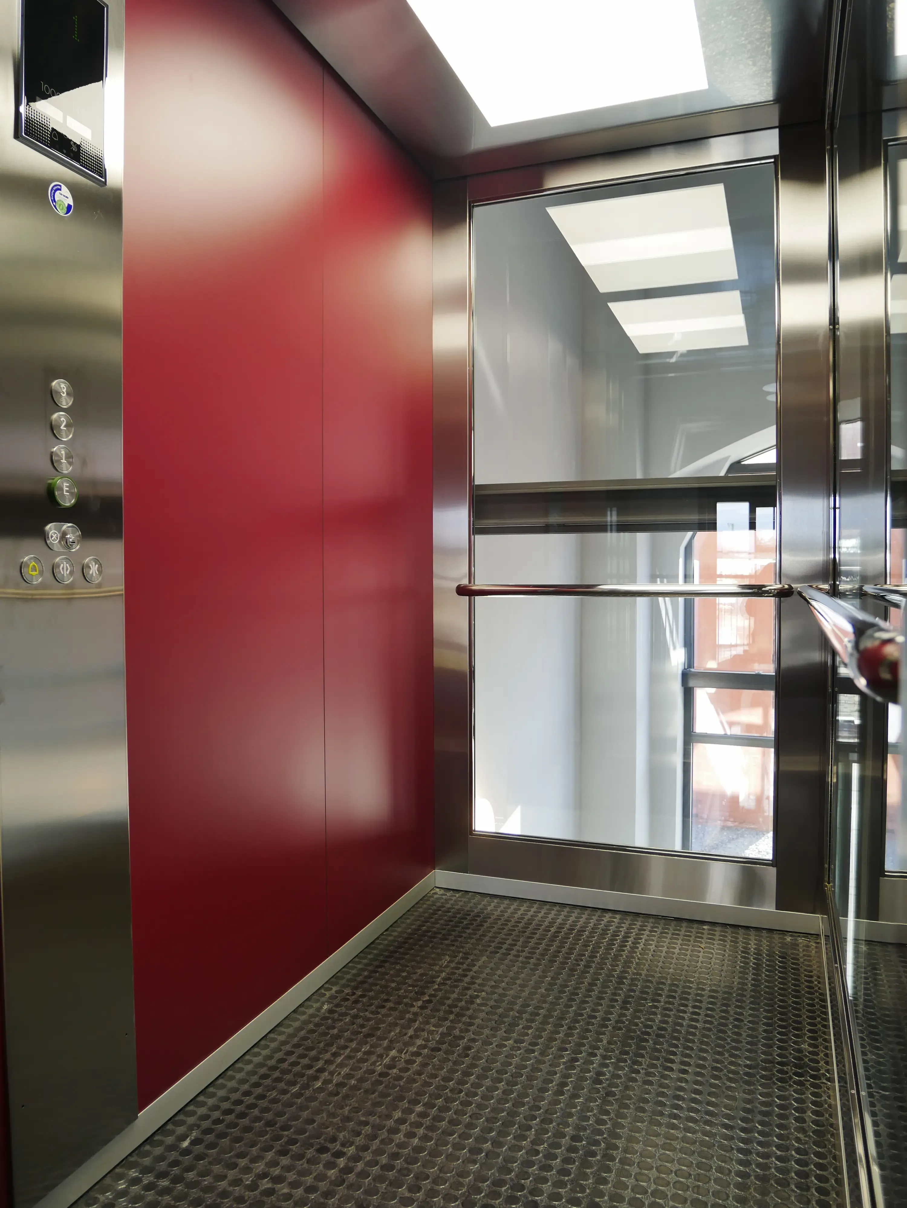 Baumustergeprüfter Aufzug Innenkabine