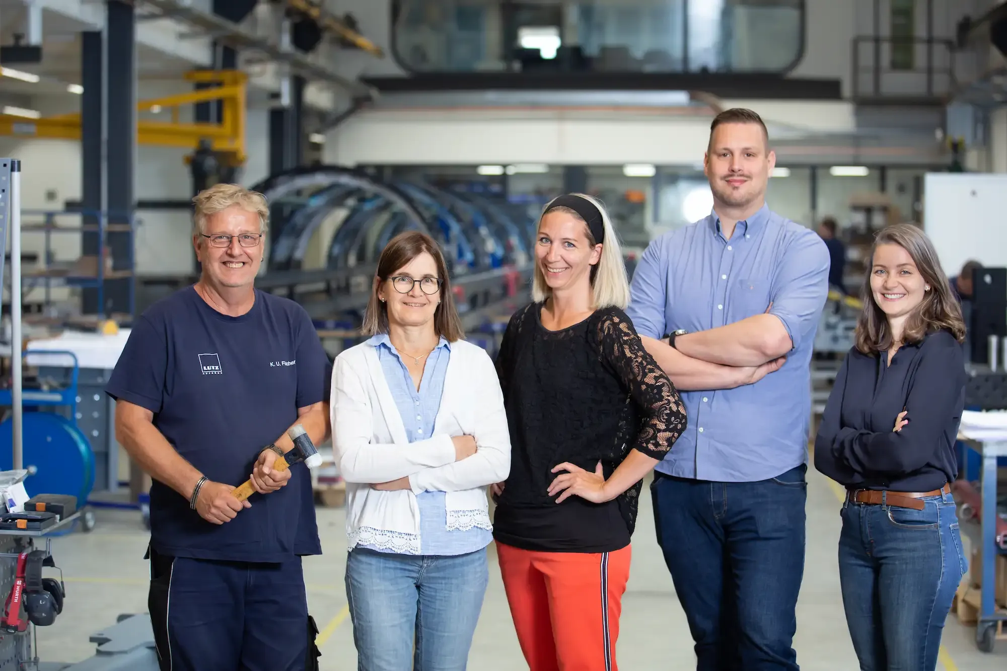 Mitarbeiter Gruppenbild Berufserfahrene